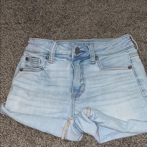 Light washed American Eagle shorts